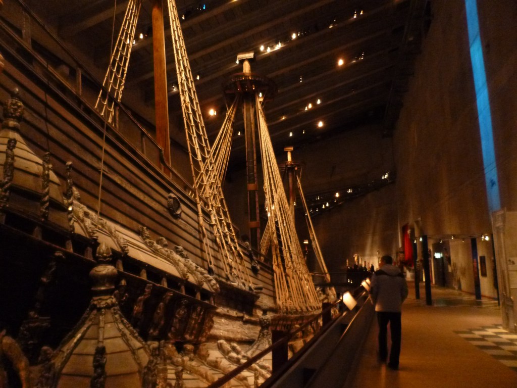 The Vasa from the upper deck
